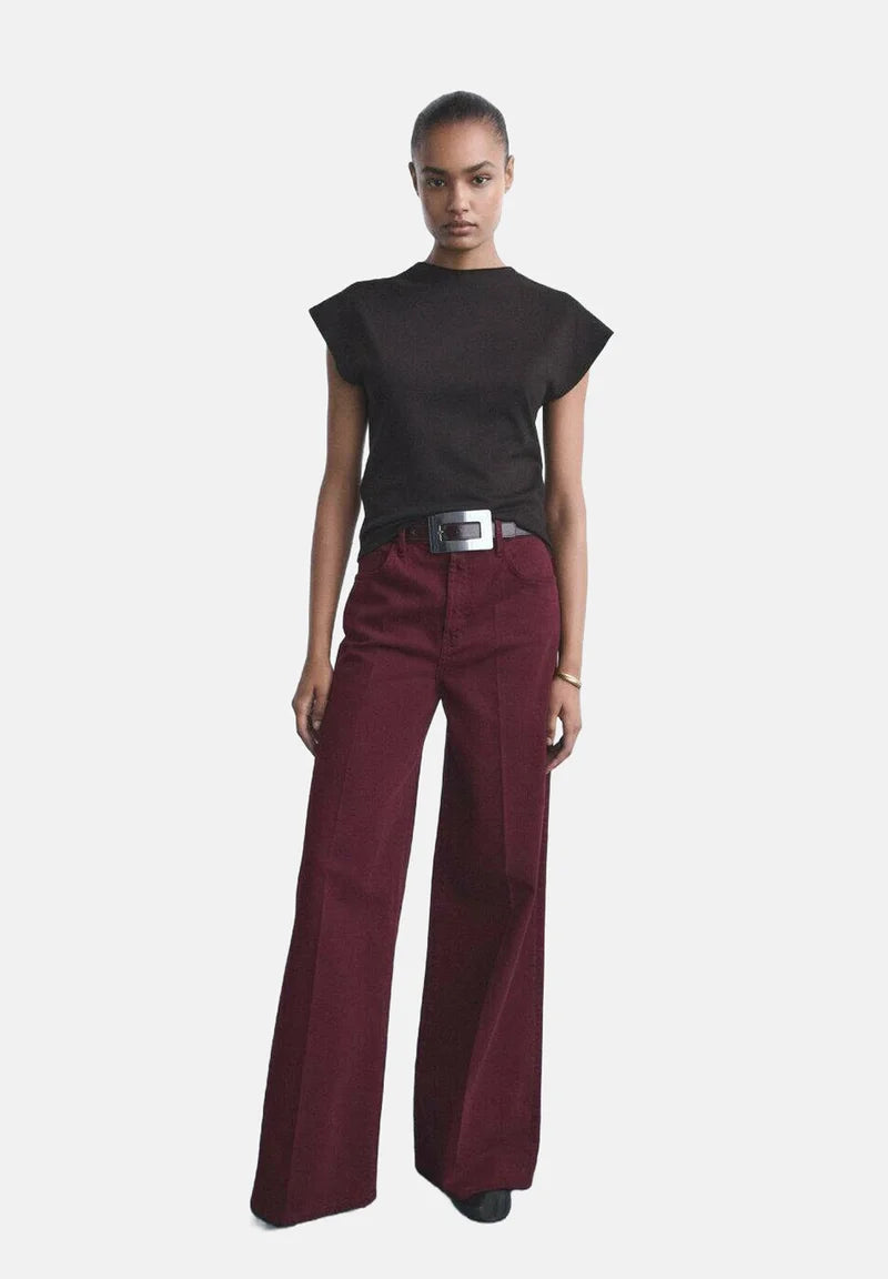 Wide leg - bordeaux