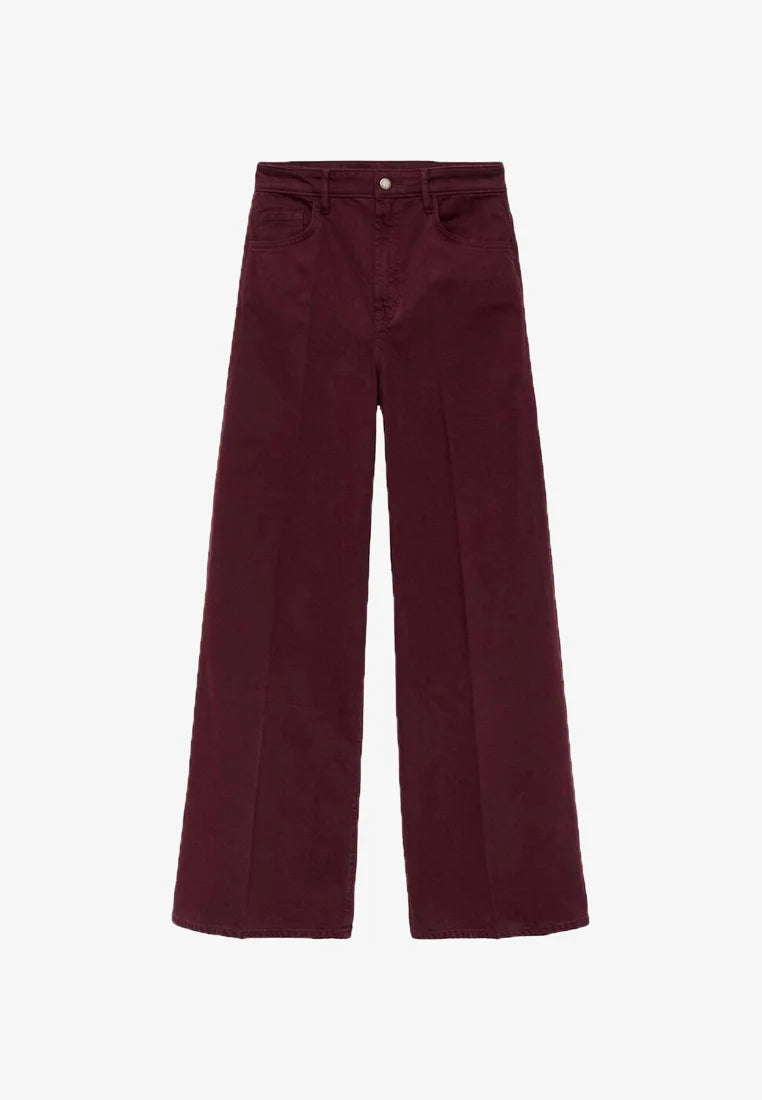 Wide leg - bordeaux